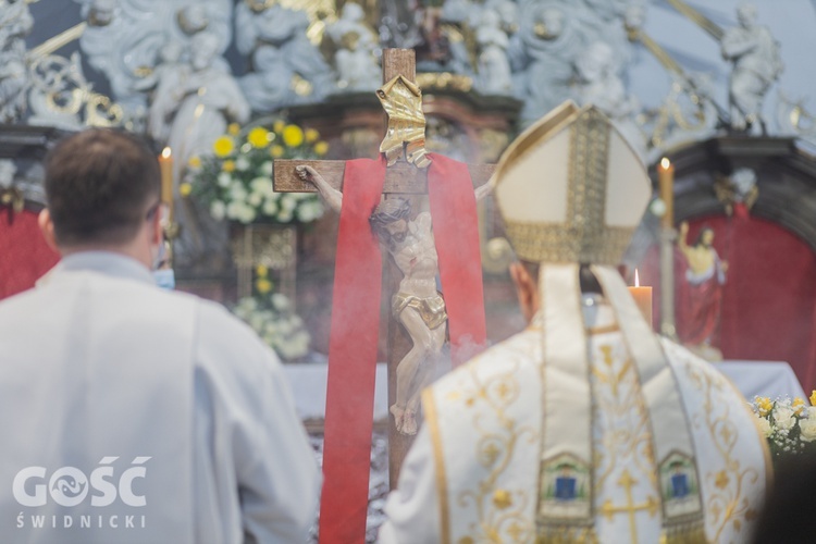 Lutomia Dolna. Intronizacja relikwii św. Jana Pawła II