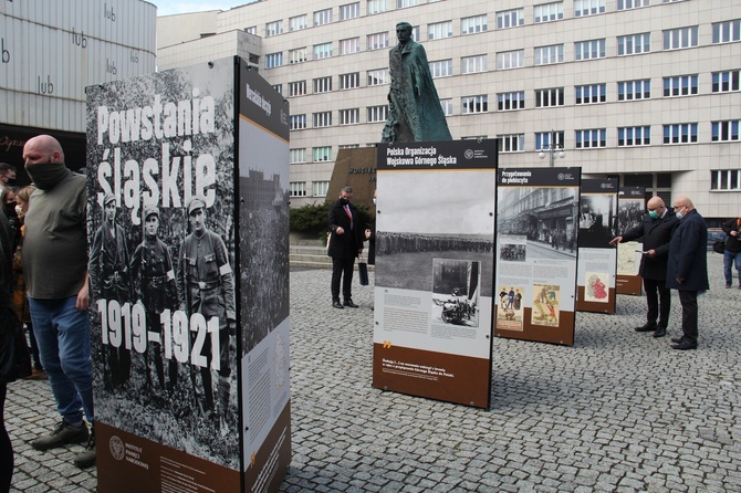 Wystawa "Powstania śląskie 1919-1921" zaprezentowana w Katowicach