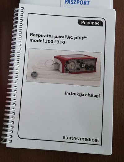 Respirator dla Szpitala Pediatrycznego w Bielsku-Białej od Caritas