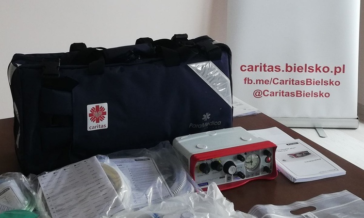 Respirator dla Szpitala Pediatrycznego w Bielsku-Białej od Caritas