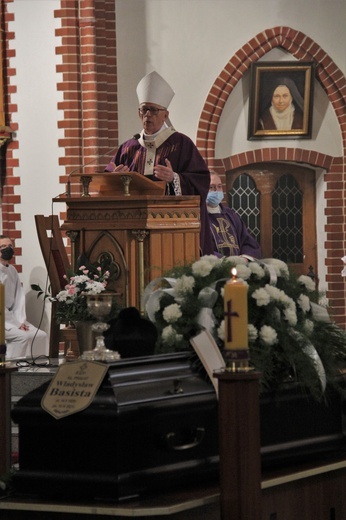 Ks. Władysław Basista - pożegnanie na Załężu