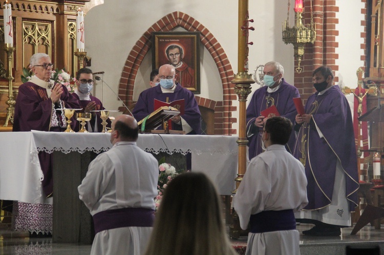 Ks. Władysław Basista - pożegnanie na Załężu