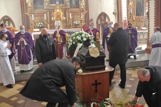 Ks. Władysław Basista - pożegnanie na Załężu