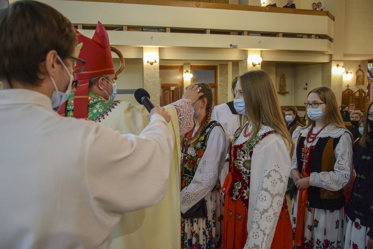 Bierzmowanie w Ochotnicy Górnej