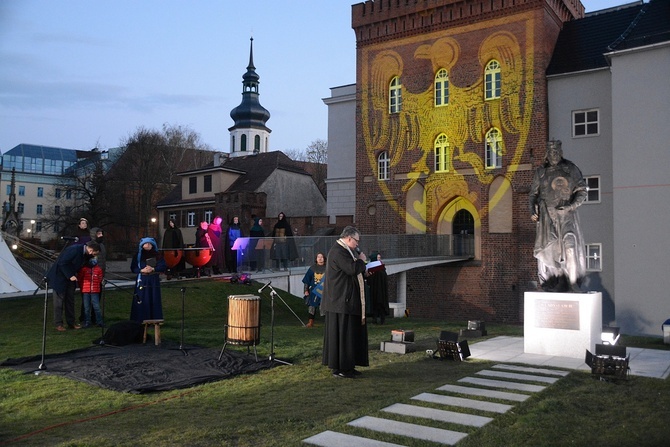 Odsłonięcie pomnika Władysława Opolczyka