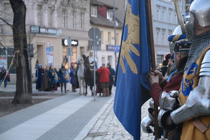 Odsłonięcie pomnika Władysława Opolczyka