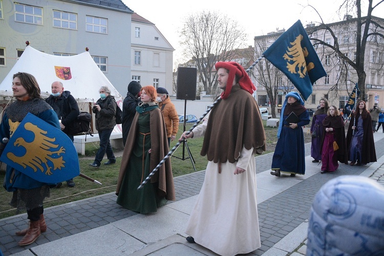 Odsłonięcie pomnika Władysława Opolczyka