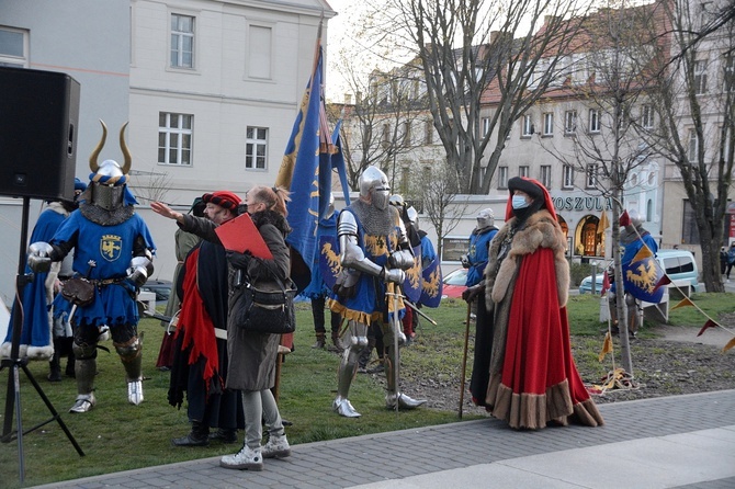 Odsłonięcie pomnika Władysława Opolczyka