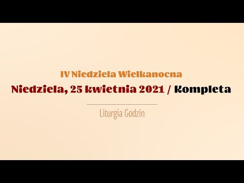 25 kwietnia - kompleta