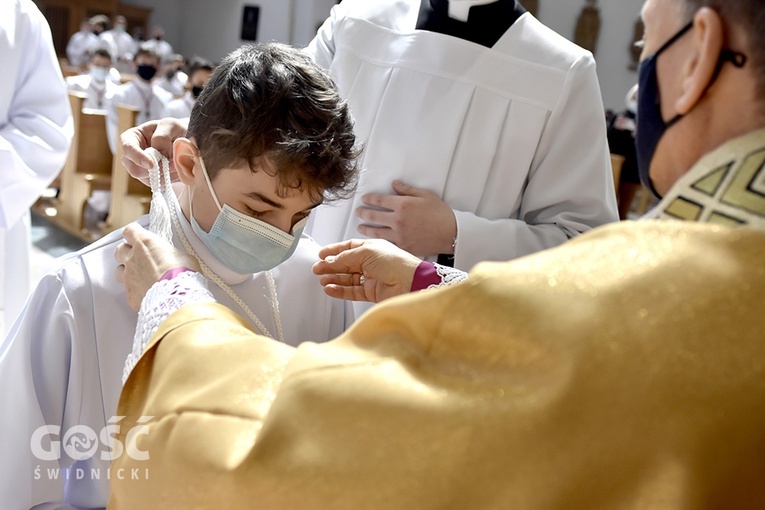 Błogosławieństwo ceremoniarzy i lektorów w diecezji świdnickiej 2021