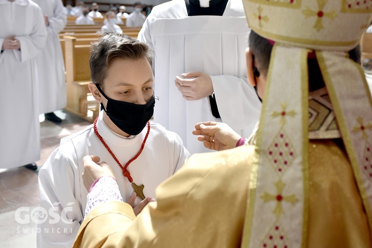 Błogosławieństwo ceremoniarzy i lektorów w diecezji świdnickiej 2021