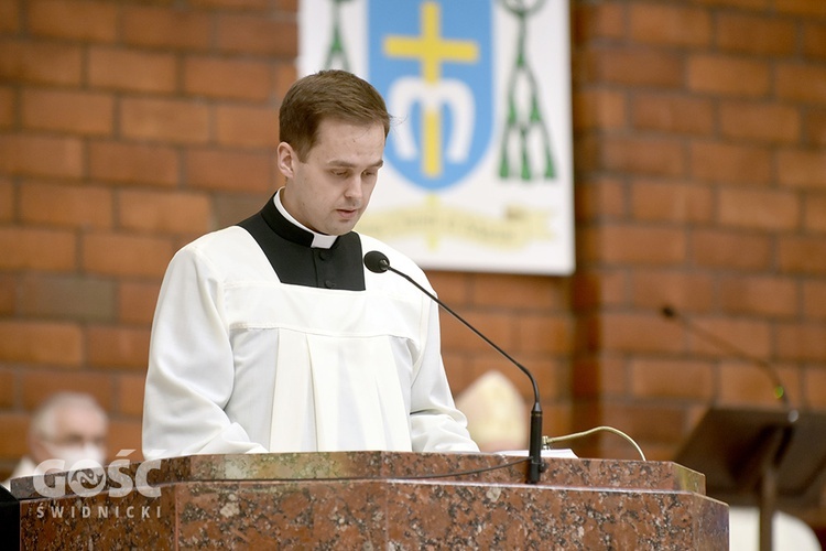 Błogosławieństwo ceremoniarzy i lektorów w diecezji świdnickiej 2021