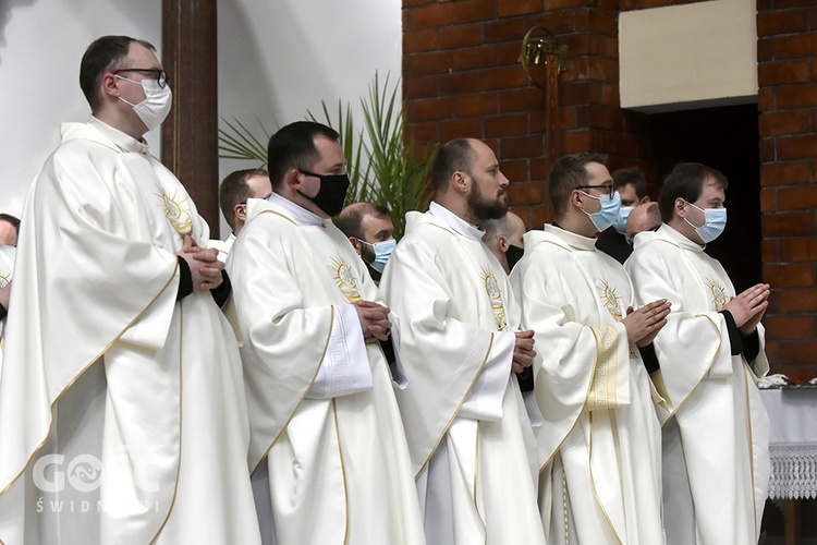 Błogosławieństwo ceremoniarzy i lektorów w diecezji świdnickiej 2021