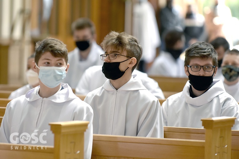 Błogosławieństwo ceremoniarzy i lektorów w diecezji świdnickiej 2021