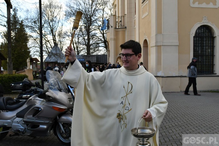 Modlitwa w intencji motocyklistów w Rokitnie