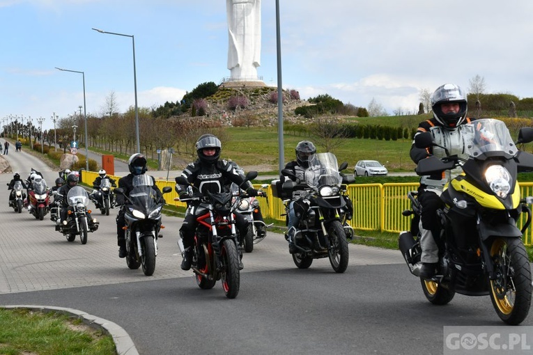 Modlitwa w intencji motocyklistów w Rokitnie