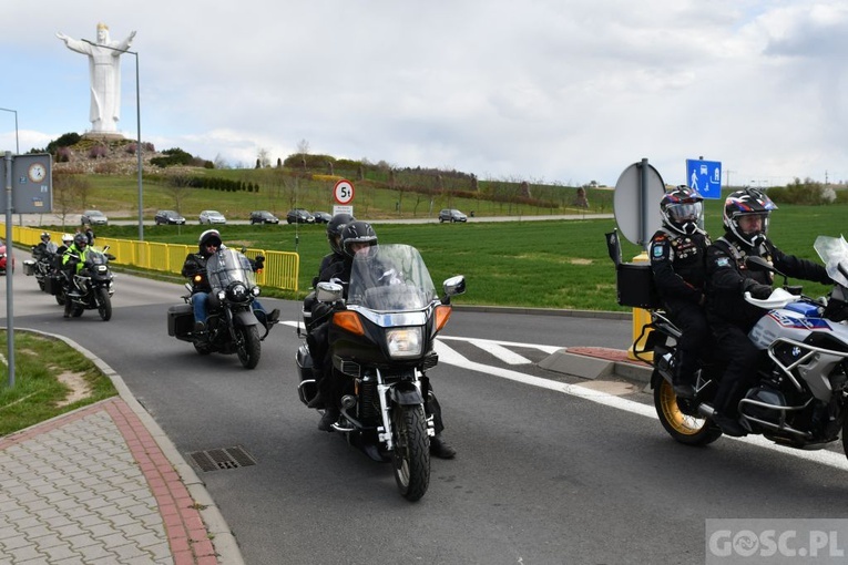 Modlitwa w intencji motocyklistów w Rokitnie