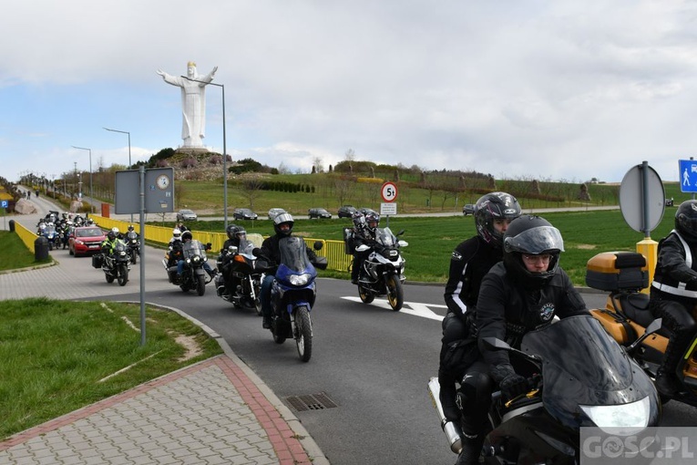 Modlitwa w intencji motocyklistów w Rokitnie