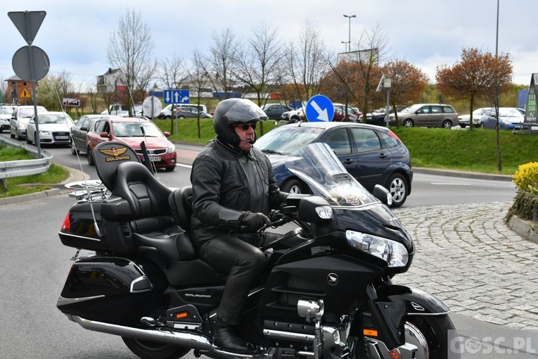 Modlitwa w intencji motocyklistów w Rokitnie