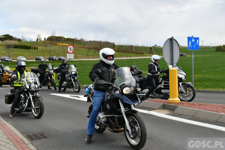 Modlitwa w intencji motocyklistów w Rokitnie