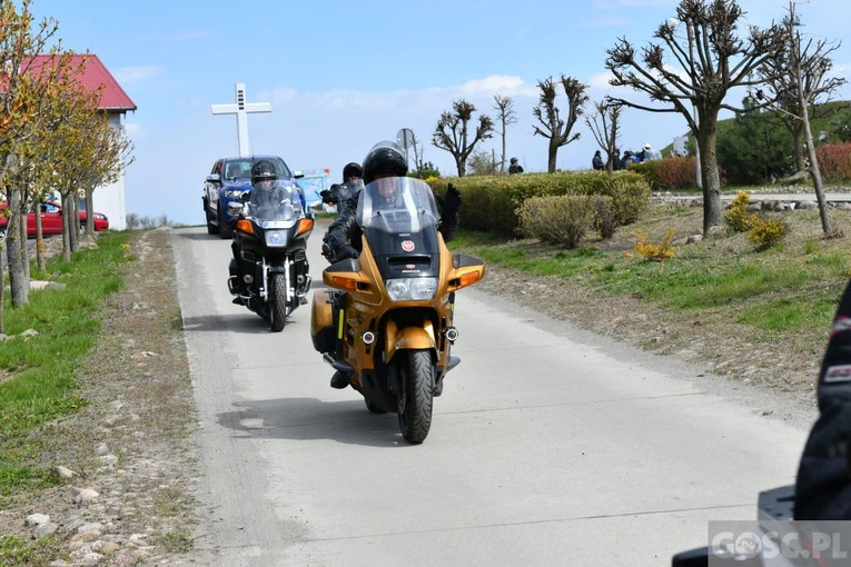 Modlitwa w intencji motocyklistów w Rokitnie
