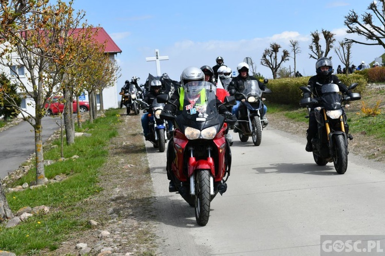 Modlitwa w intencji motocyklistów w Rokitnie