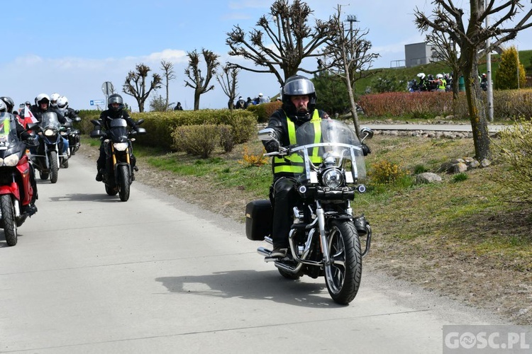 Modlitwa w intencji motocyklistów w Rokitnie