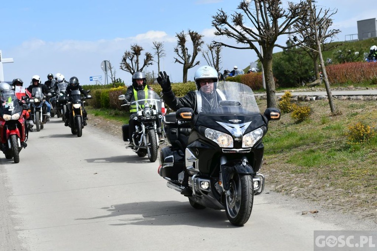 Modlitwa w intencji motocyklistów w Rokitnie