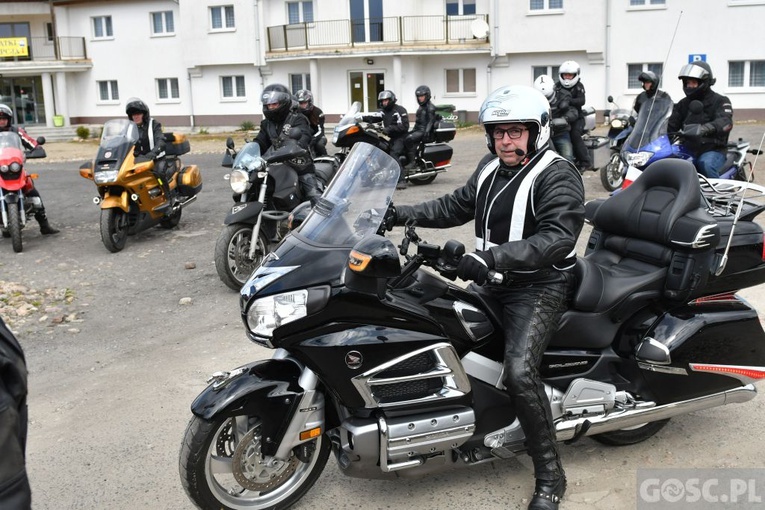 Modlitwa w intencji motocyklistów w Rokitnie