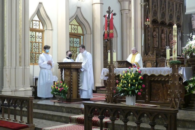 Niedziela Powołań - klerycy w bielsko-żywieckich parafiach: Wilamowice 2021