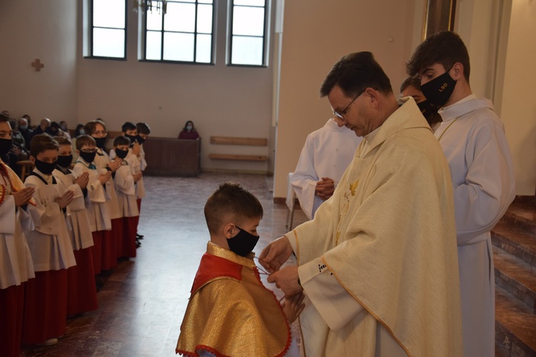 Nowi ministranci w Dobrej