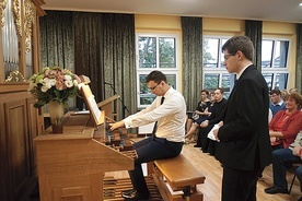 Recital Andrzeja Malitowskiego, absolwenta gliwickiej szkoły organistowskiej i Royal Academy of Music w Londynie podczas inauguracji w 2019 roku.