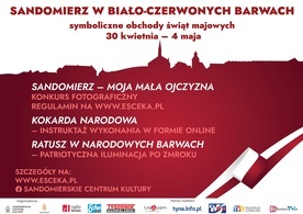 Sandomierz biało-czerwony