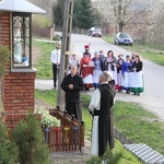 Łękawka. Poświęcenie kapliczki Matki Bożej Królowej Pokoju