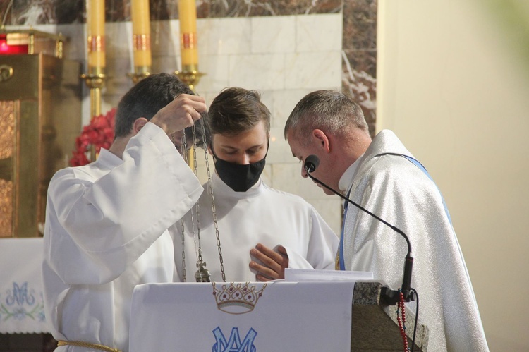 Łękawka. Poświęcenie kapliczki Matki Bożej Królowej Pokoju