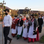 Łękawka. Poświęcenie kapliczki Matki Bożej Królowej Pokoju