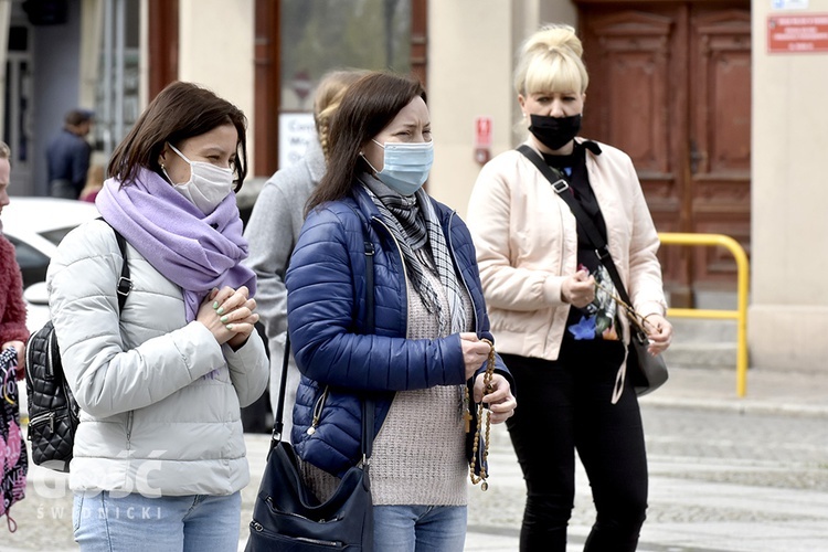 Świdnica. Wojownicy Maryi znów na ulicy