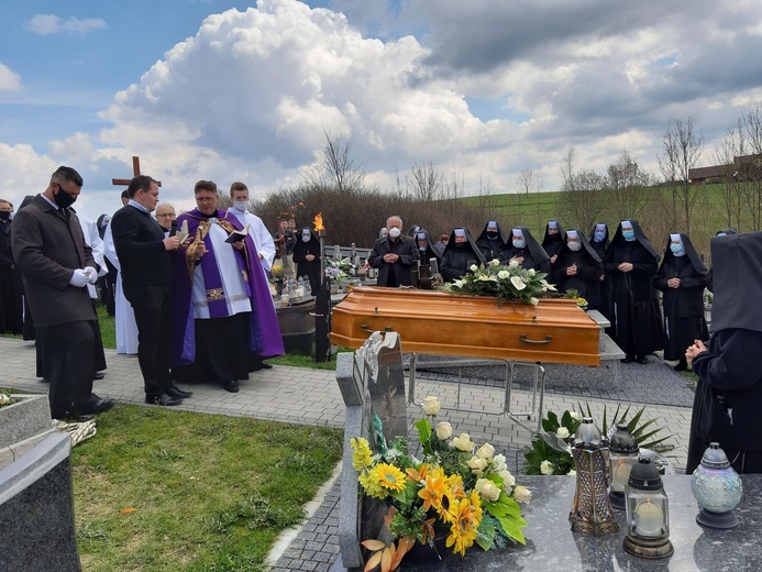 Grywałd. Pogrzeb śp. s. Damazji - dobrej jak chleb