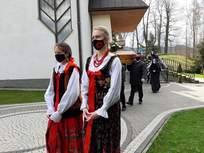 Grywałd. Pogrzeb śp. s. Damazji - dobrej jak chleb