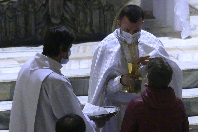 Greckokatolicka liturgia Wigilii Paschalnej w Bielsku-Białej-Leszczynach