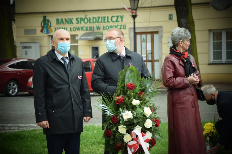 Uroczystosć 3 maja w Łowiczu