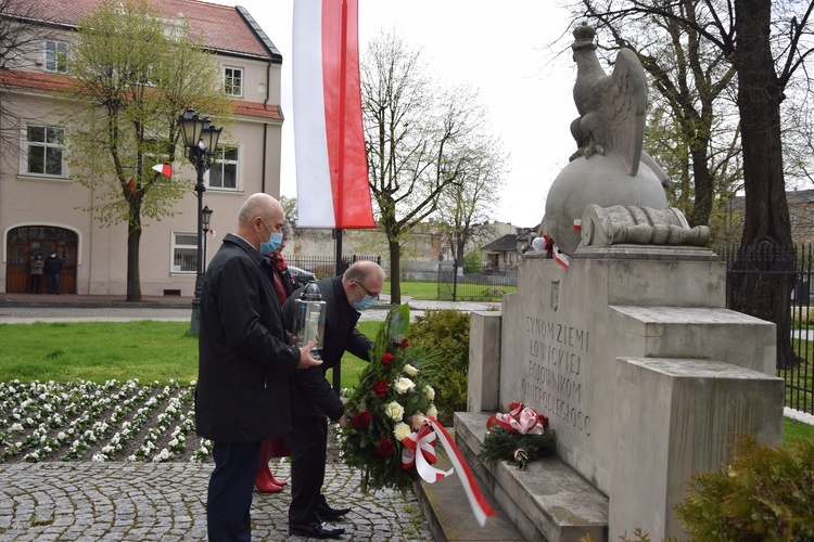 Uroczystosć 3 maja w Łowiczu