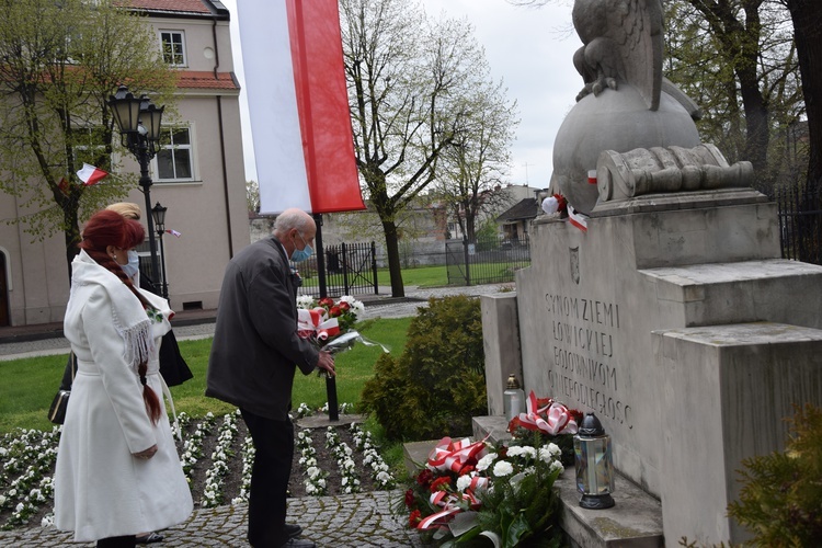 Uroczystosć 3 maja w Łowiczu