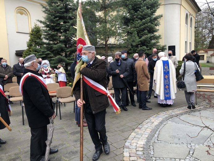 Uroczystość 40. rocznicy 3-majowej Mszy św. "Solidarności" w Andrychowie - 2021