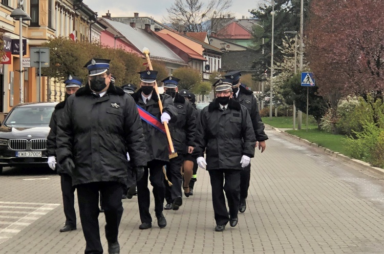 Uroczystość 40. rocznicy 3-majowej Mszy św. "Solidarności" w Andrychowie - 2021