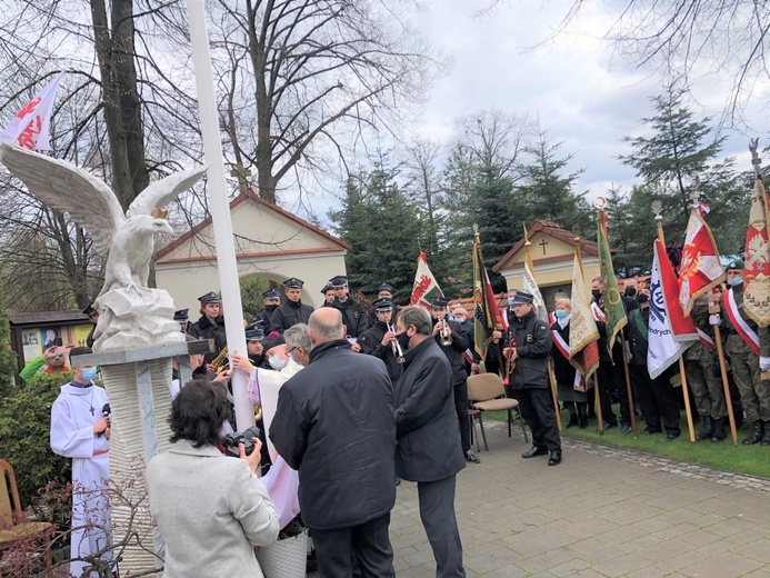 Uroczystość 40. rocznicy 3-majowej Mszy św. "Solidarności" w Andrychowie - 2021