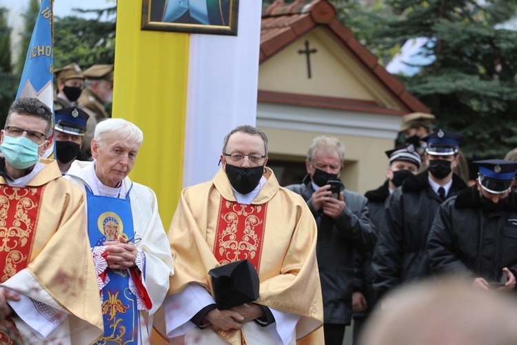 Uroczystość 40. rocznicy 3-majowej Mszy św. "Solidarności" w Andrychowie - 2021