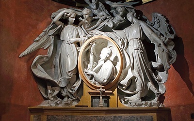 	Ołtarz założyciela zakonu w świątyni przy ul. Kopernika 26.