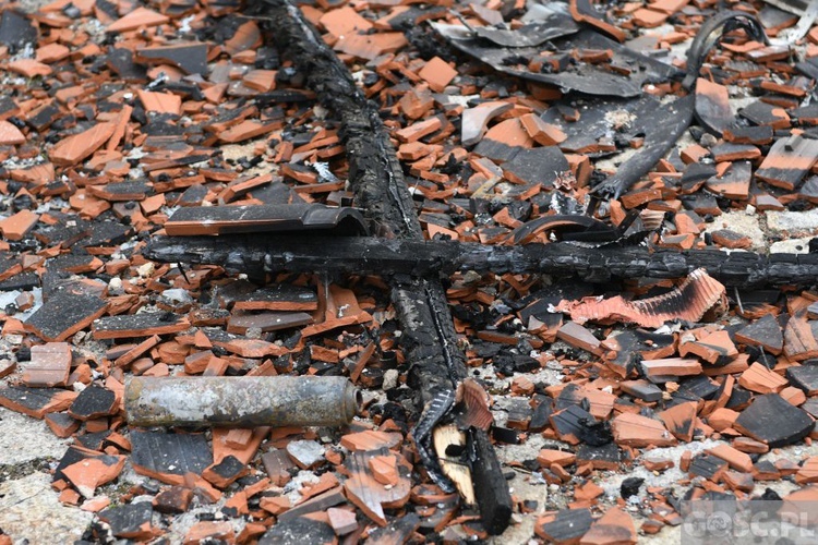 Pożar plebanii w Jakubowie już ugaszony