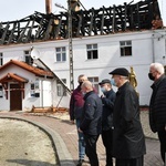 Pożar plebanii w Jakubowie już ugaszony